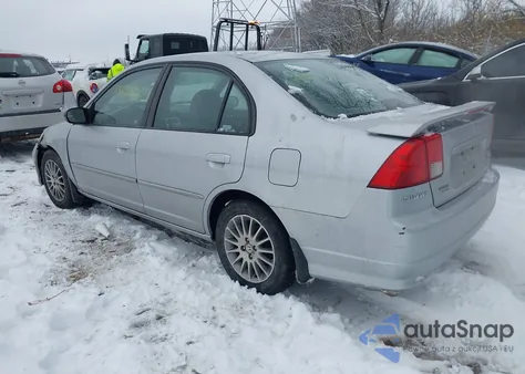2005 Honda Civic Lx z USA, uszkodzony, nr VIN 2HGES16535H590417